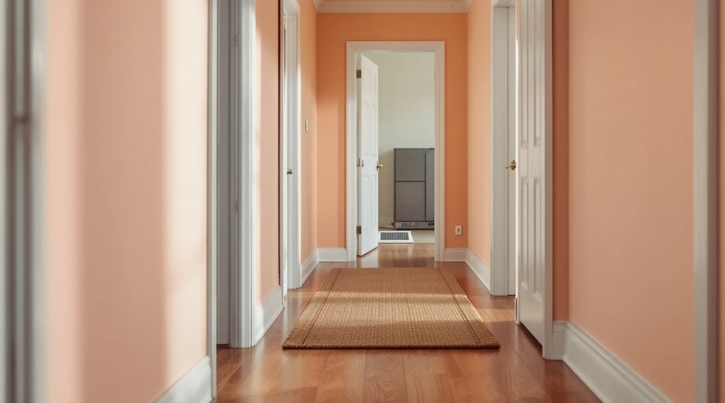 A residential room in natural window light