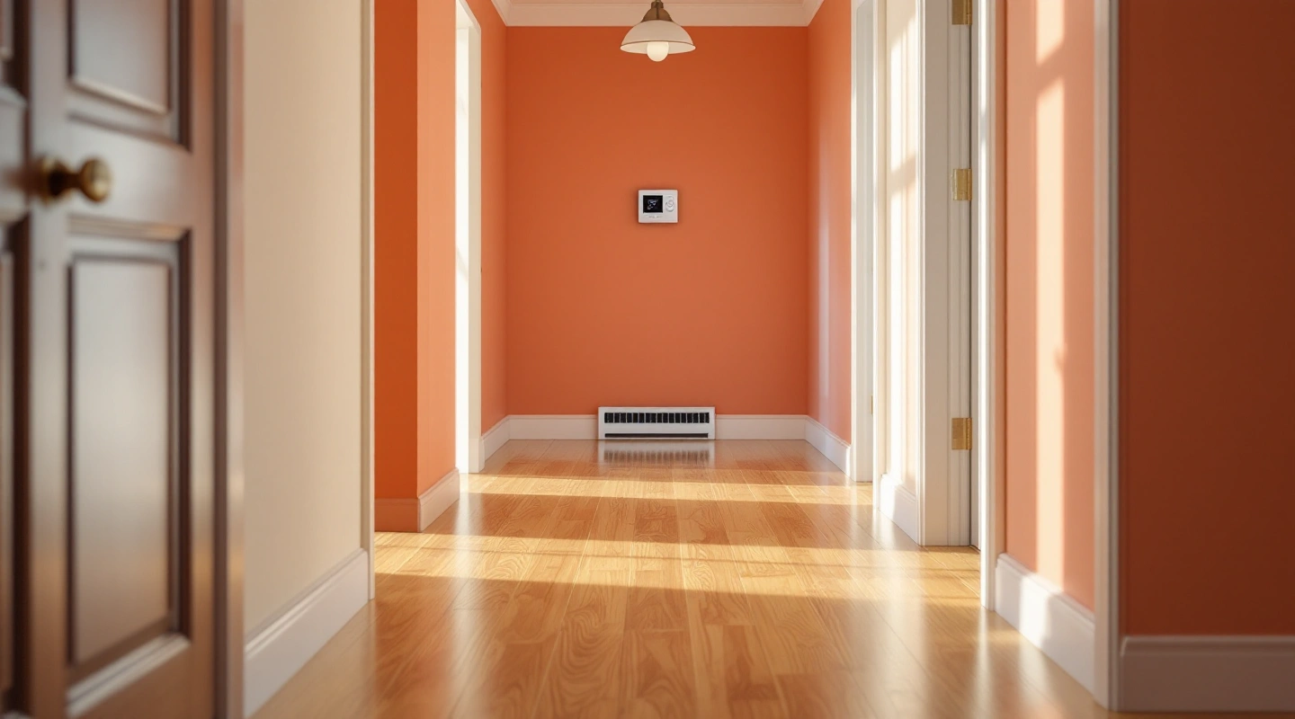 A residential room in natural window light